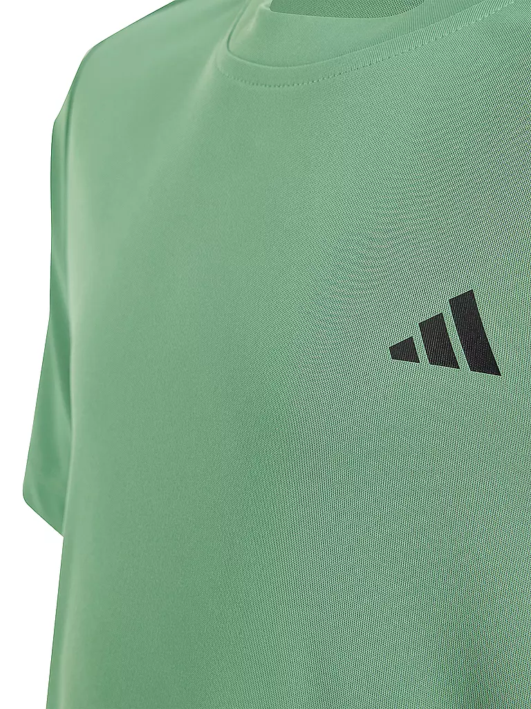 ADIDAS | Kinder Tennisshirt Club 3Streifen | Verde oscuro