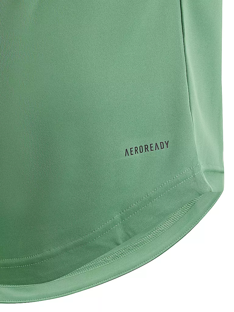 ADIDAS | Kinder Tennisshirt Club 3Streifen | Verde oscuro