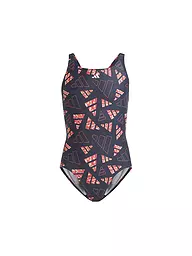 ADIDAS | Mädchen Badeanzug 3 Bar Logo Graphic | Multicolor