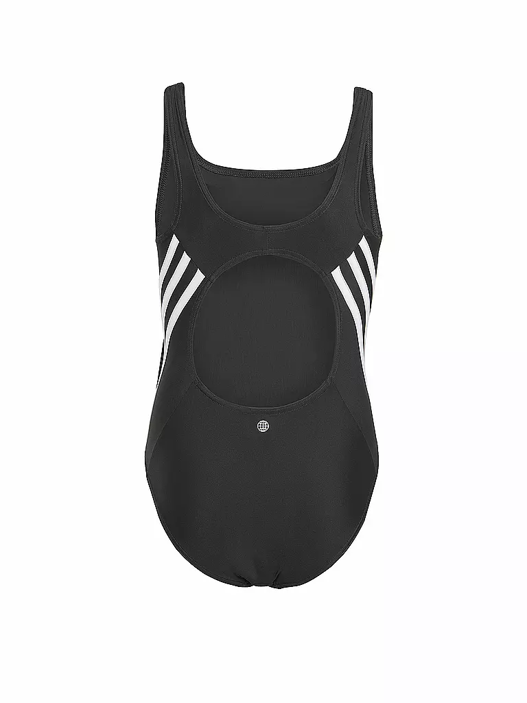 ADIDAS | Mädchen Badeanzug 3-Streifen | Negro