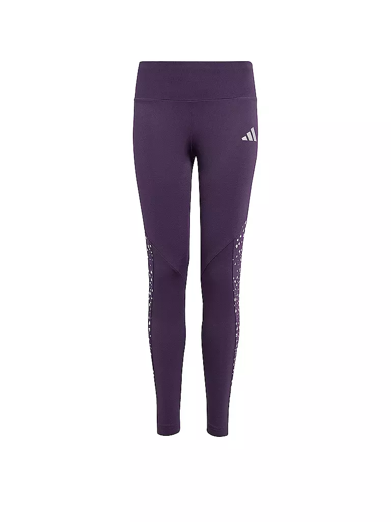 ADIDAS | Mallas de fitness Essentials Glam Print para niña | Lila