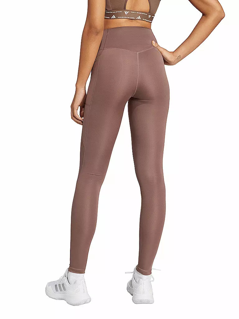 ADIDAS | Mallas de fitness para mujer Optime Essentials con 3 bandas 7/8 |