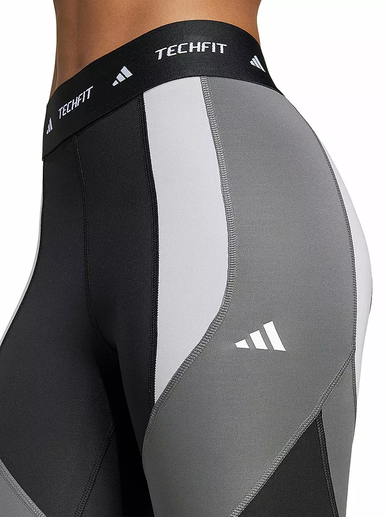ADIDAS | Mallas de fitness para mujer TECHFIT Colorblock 7/8 |