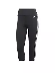 ADIDAS | Mallas de fitness para mujer Train Essentials con 3 bandas y cintura alta 3/4 | Negro