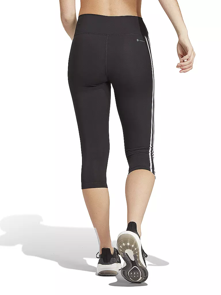 ADIDAS | Mallas de fitness para mujer Train Essentials con 3 bandas y cintura alta 3/4 |