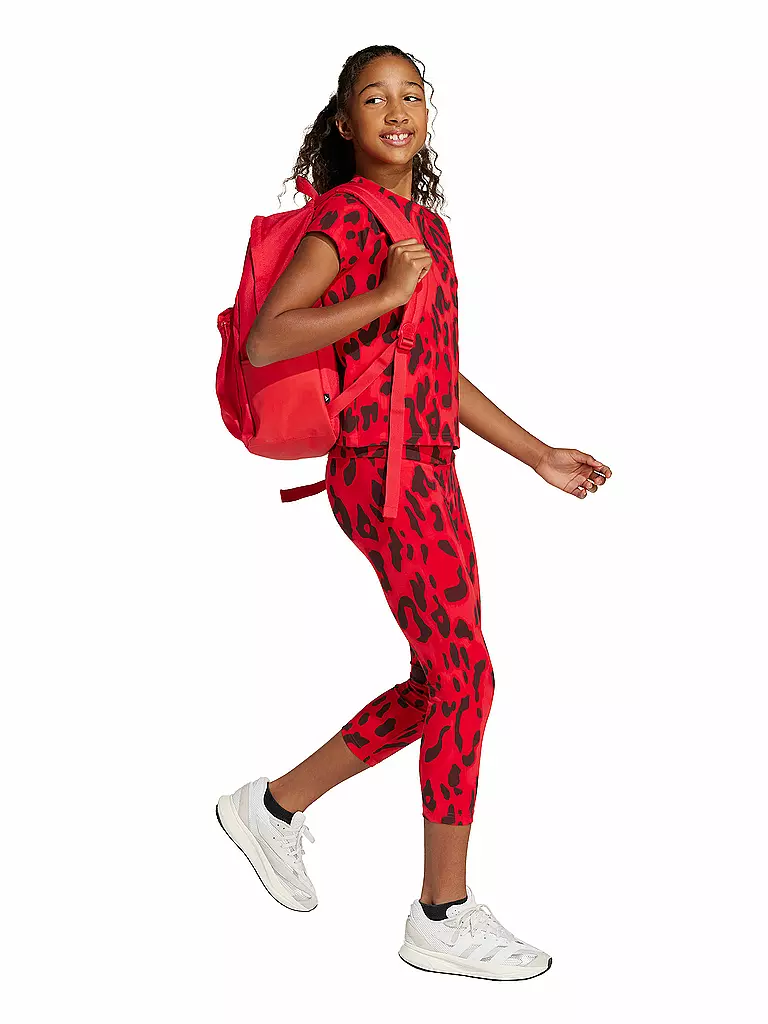 ADIDAS | Mallas de fitness para niña JG FI 7/8 | Rojo