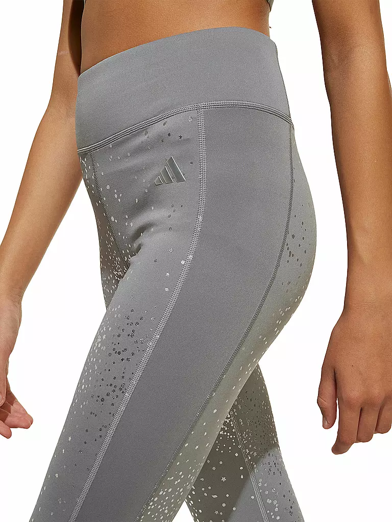 ADIDAS | Mallas de fitness para niña JG OPT GL 7/8 | Gris