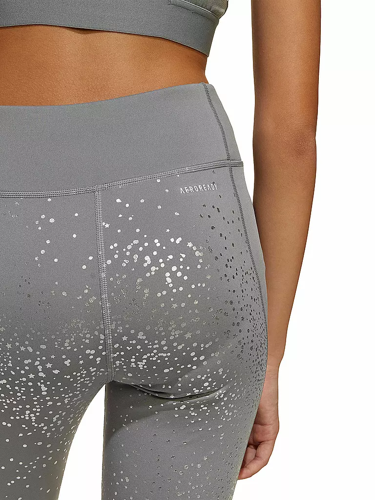 ADIDAS | Mallas de fitness para niña JG OPT GL 7/8 | Gris