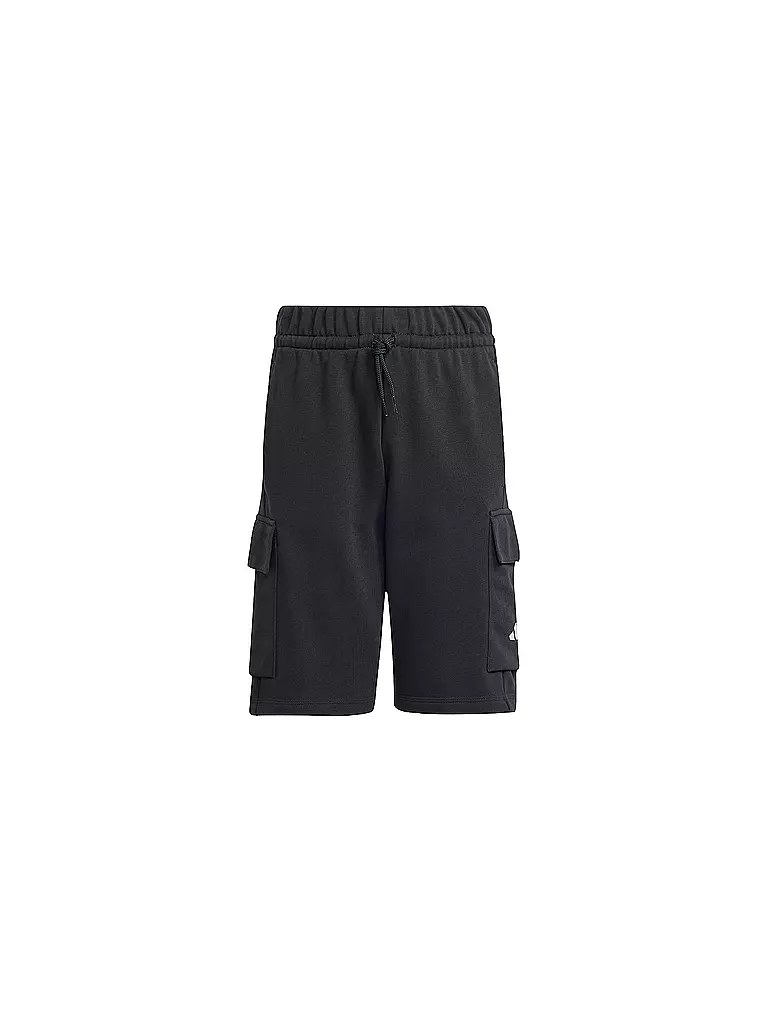 ADIDAS | Pantalón corto cargo J SL FT para niño | Negro