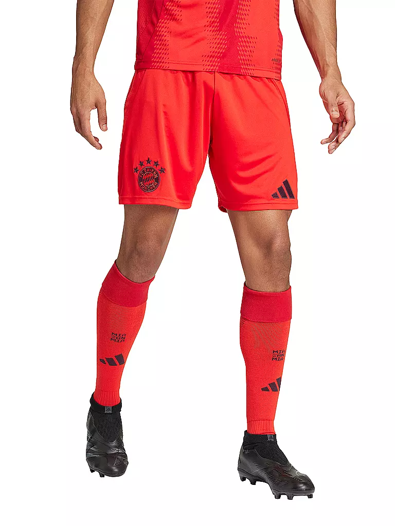 ADIDAS | Pantalón corto de fútbol para hombre FCB Home | Rojo