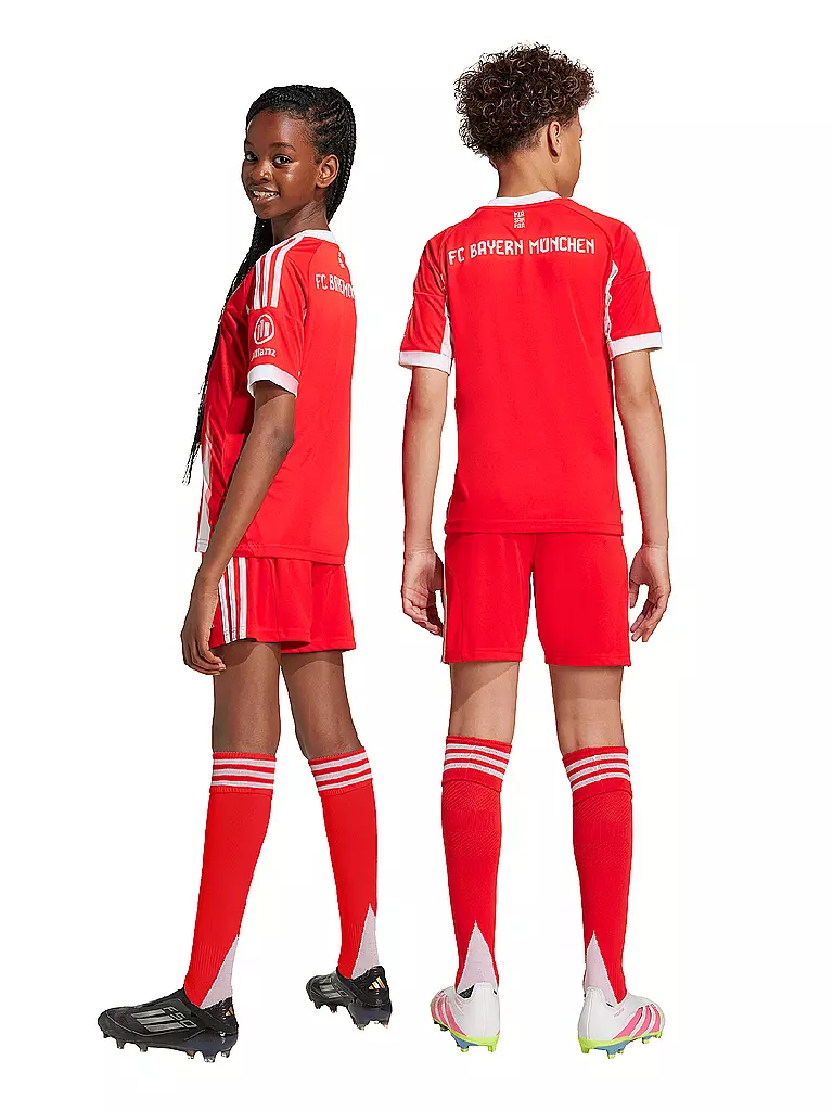 ADIDAS | Pantalón corto de fútbol para niños FC Bayern München 25/26 local |