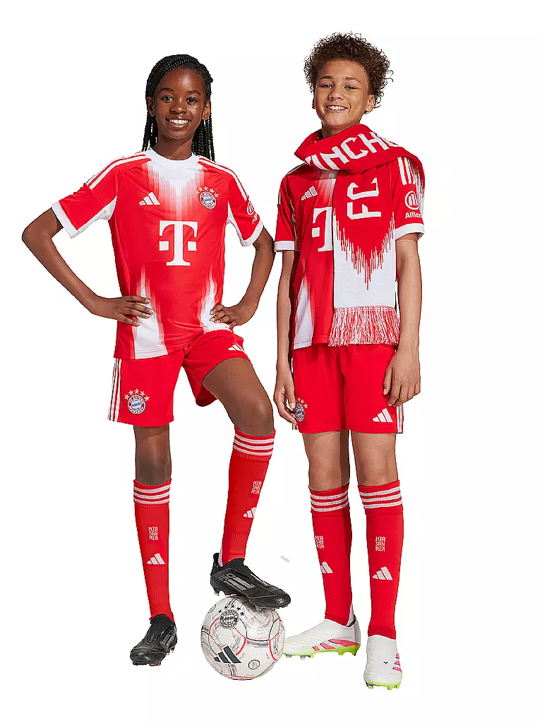 ADIDAS | Pantalón corto de fútbol para niños FC Bayern München 25/26 local |