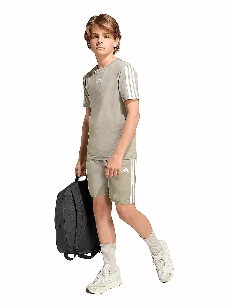 ADIDAS | Pantalón corto de fitness Essentials Climacool para niños | Oliva