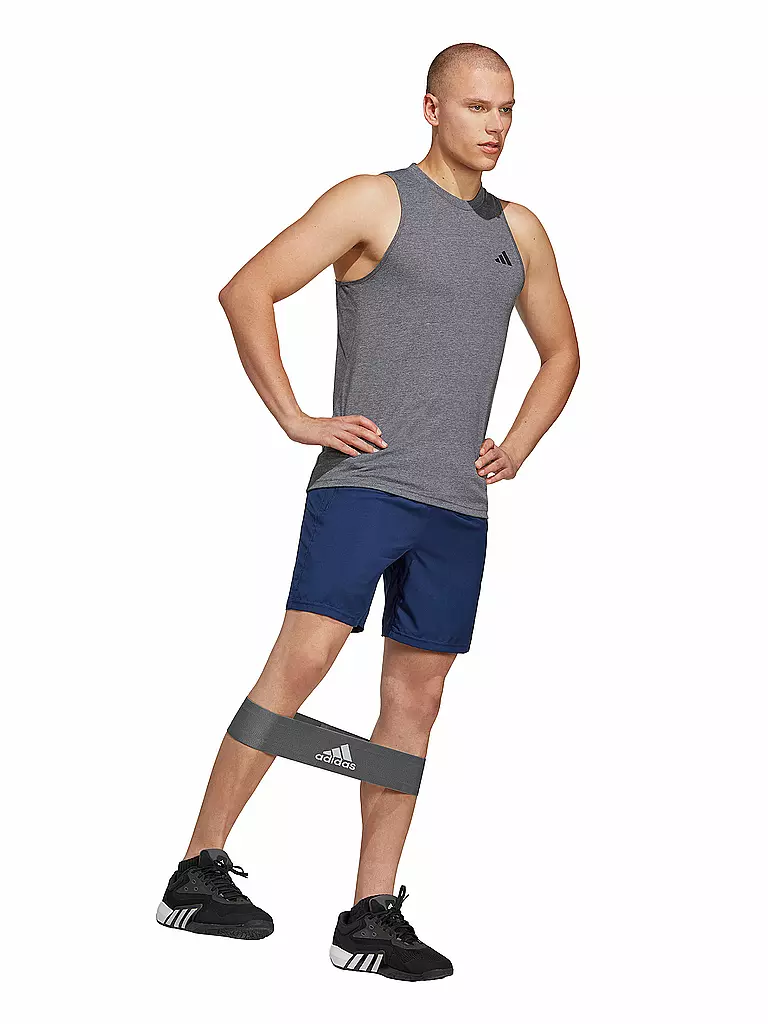 ADIDAS | Pantalón corto de fitness para hombre TR-ES WV | Azul oscuro