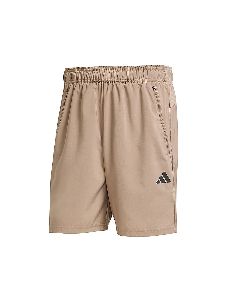 ADIDAS | Pantalón corto de fitness para hombre Train Essentials | Camel