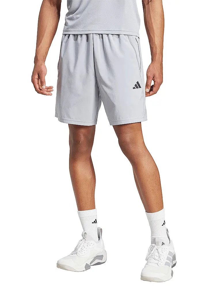 ADIDAS | Pantalón corto de fitness para hombre Train Essentials | Gris