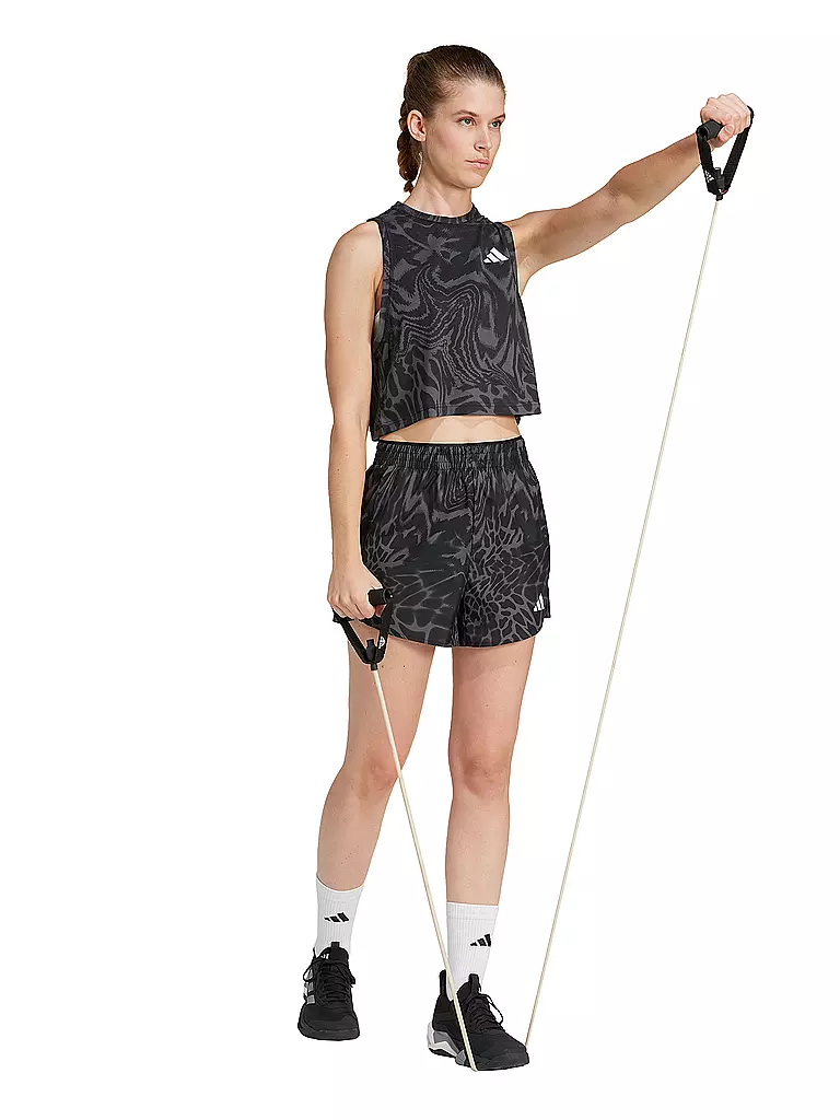 ADIDAS | Pantalón corto de fitness para mujer TE MIN | Negro