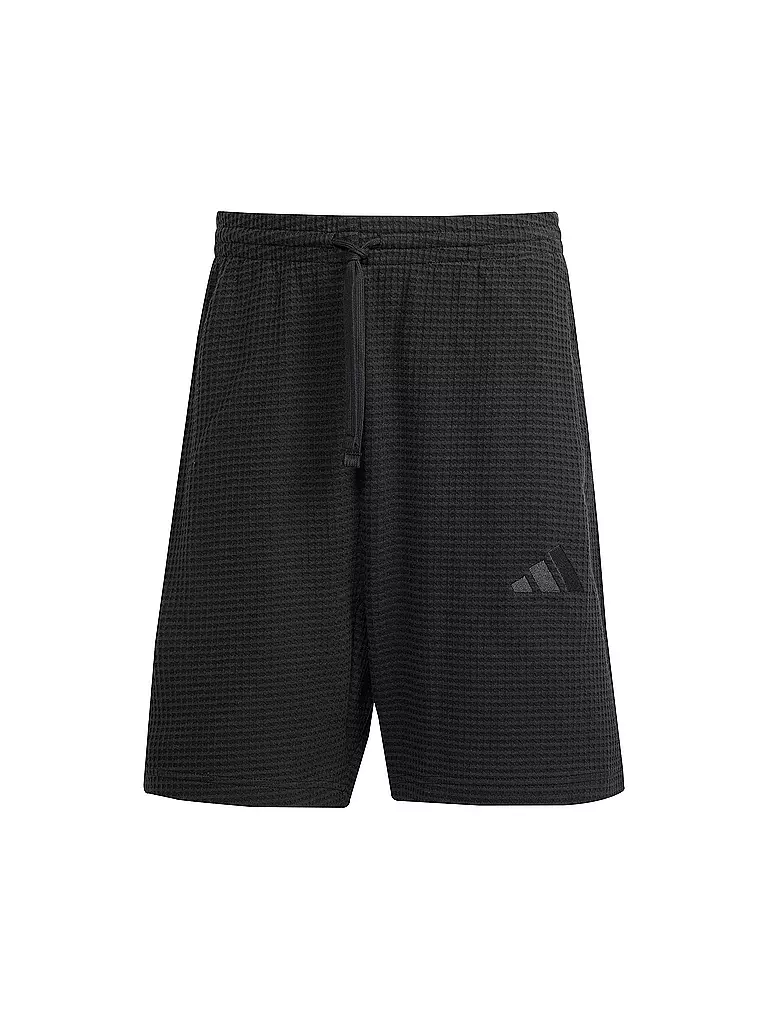 ADIDAS | Pantalón corto de hombre ALL SZN de punto gofre | Negro