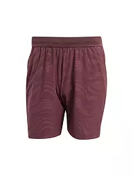 ADIDAS | Pantalón corto de tenis Ergo Pro para hombre | Rojo oscuro
