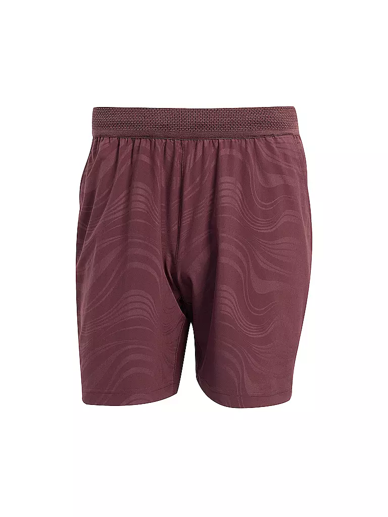 ADIDAS | Pantalón corto de tenis Ergo Pro para hombre | Rojo oscuro