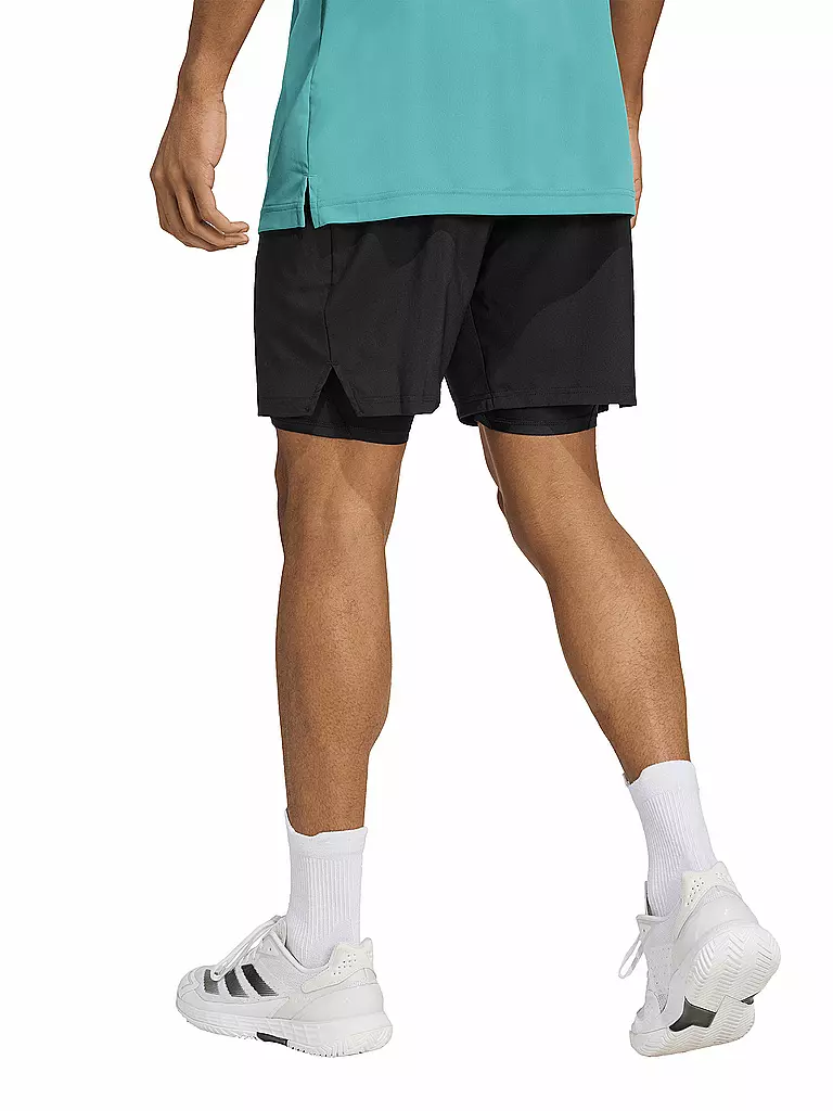 ADIDAS | Pantalón corto de tenis para hombre Club Climacool 2 en 1 |