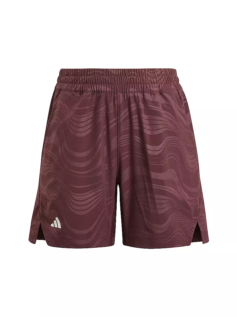 ADIDAS | Pantalón corto de tenis Pro para niños | Rojo oscuro
