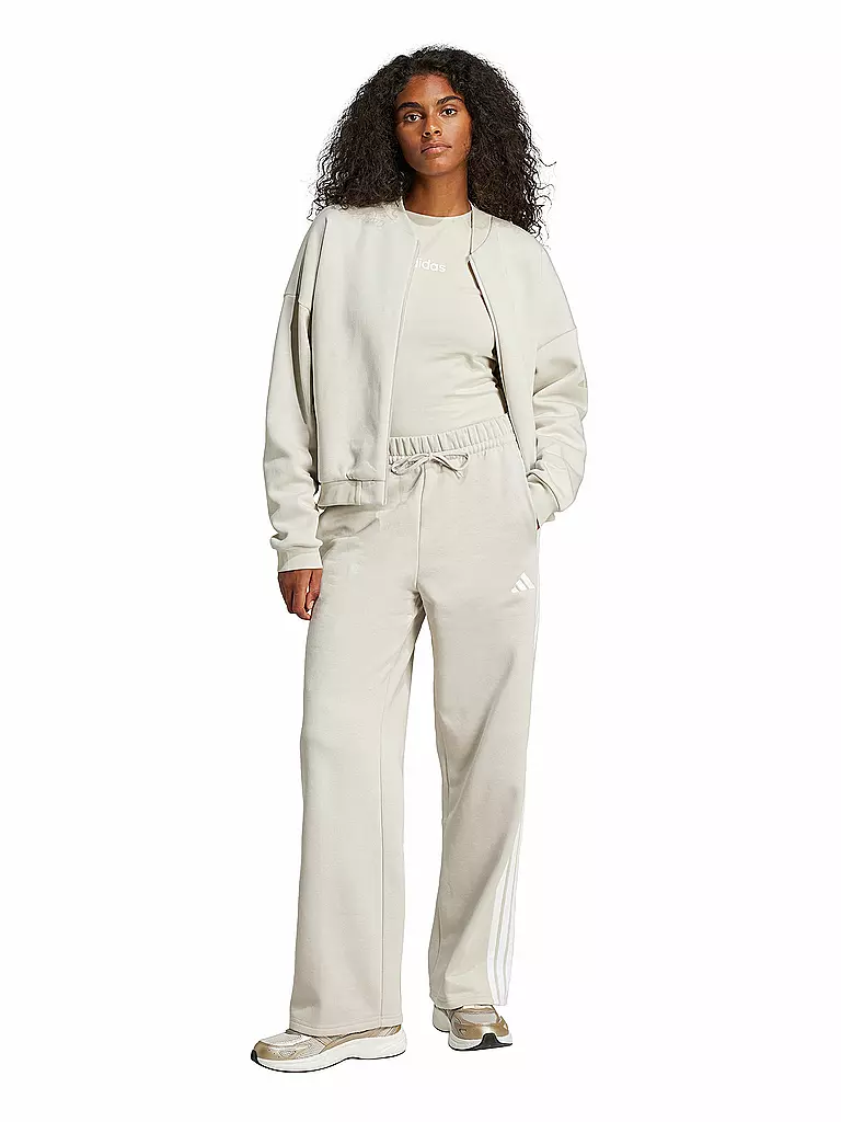 ADIDAS | Pantalón de chándal mujer 3S | Crema