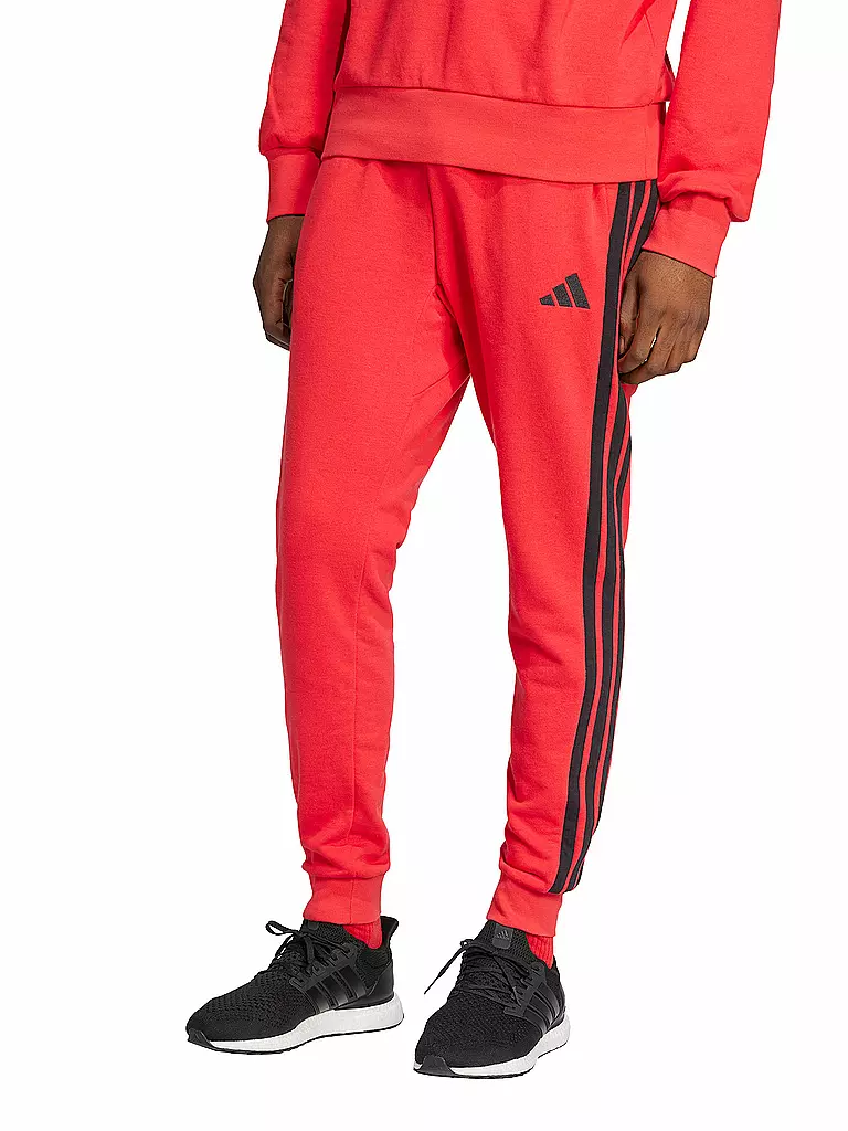 ADIDAS | Pantalón de chándal para hombre 3S FT TC | Rojo