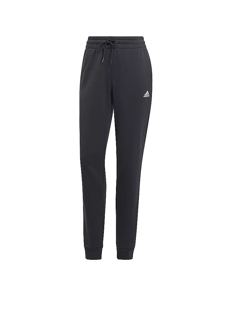 ADIDAS | Pantalón de chándal para mujer Essentials Linear French Terry Cuffed | Negro
