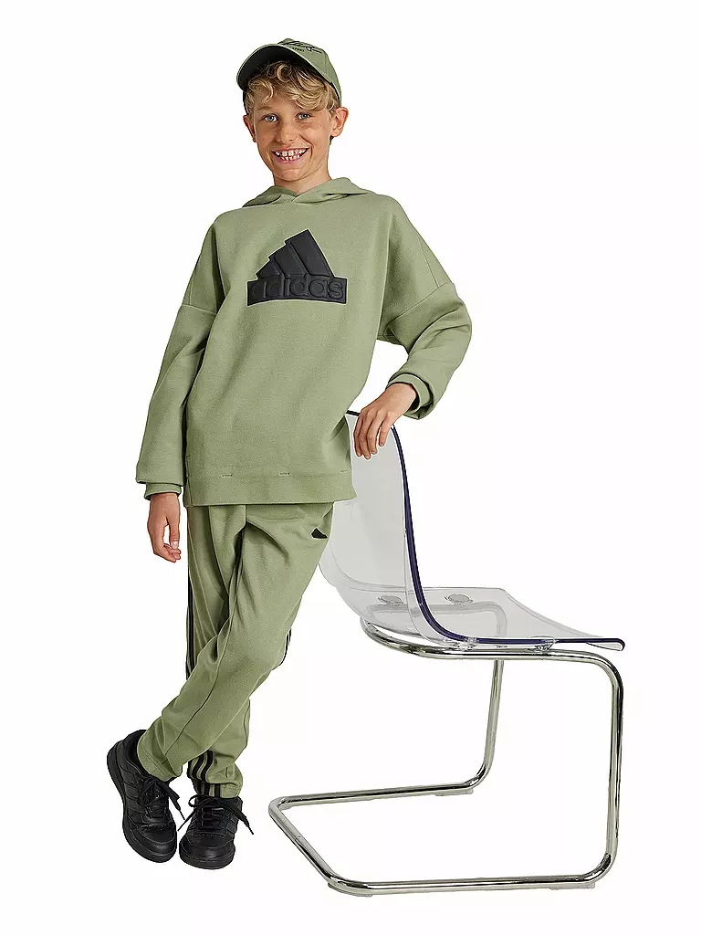 ADIDAS | Pantalón de chándal para niño Future Icons con 3 bandas en el tobillo | Oliva