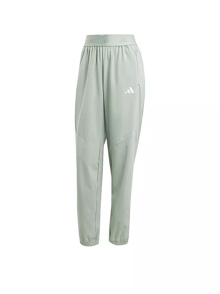 ADIDAS | Pantalón de fitness para mujer D4T Woven | Verde claro