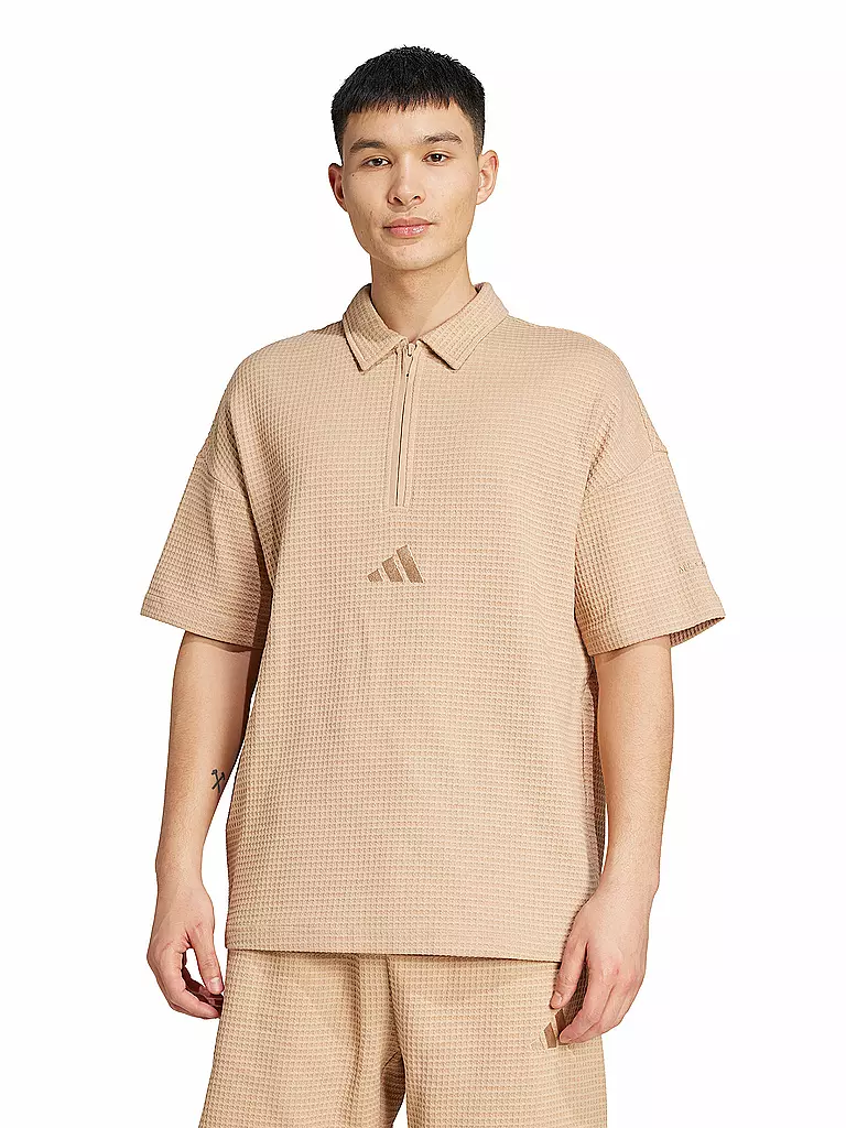 ADIDAS | Polo de hombre ALL SZN de punto gofre | Camel