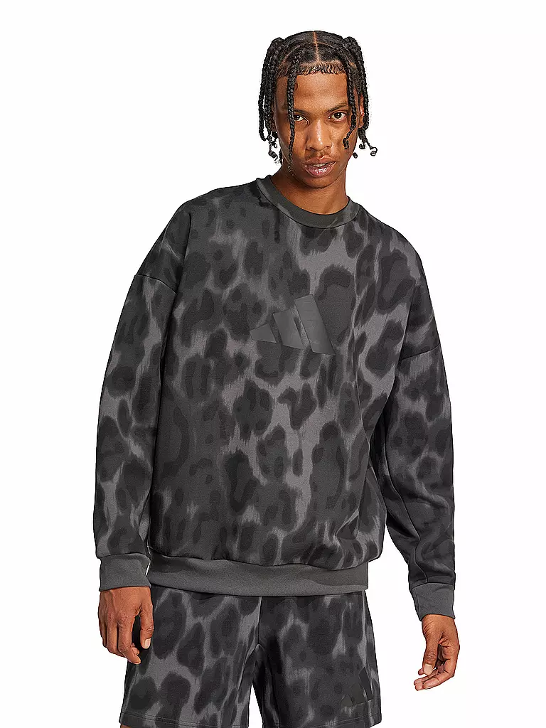 ADIDAS | Suéter para hombre FI 3Bar | Negro