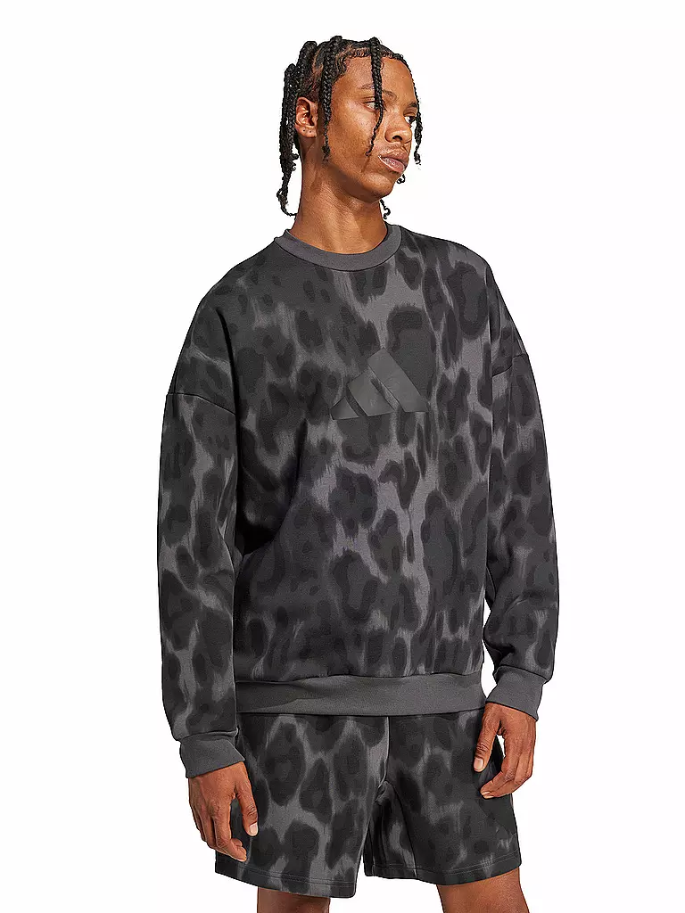 ADIDAS | Suéter para hombre FI 3Bar | Negro