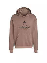ADIDAS | Sudadera con capucha BL para hombre | Marrón