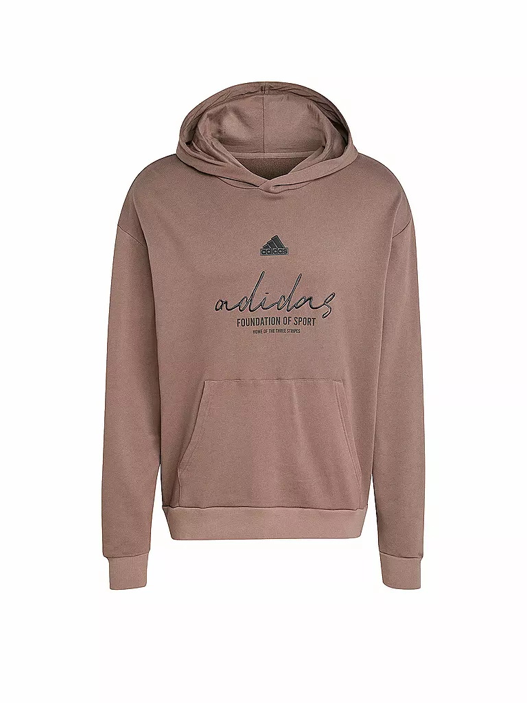 ADIDAS | Sudadera con capucha BL para hombre | Marrón