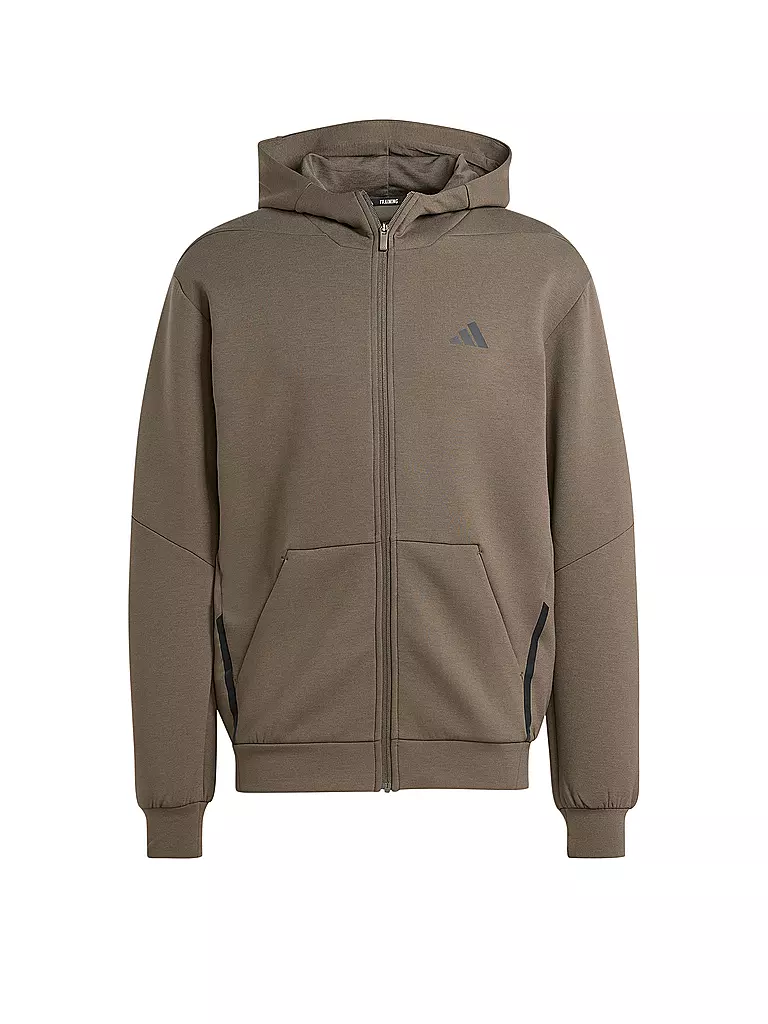ADIDAS | Sudadera con capucha para hombre Designed for Training | Marrón