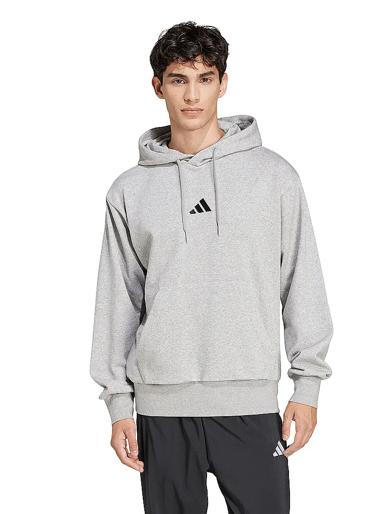 ADIDAS | Sudadera con capucha para hombre Essentials Feelcozy | Gris