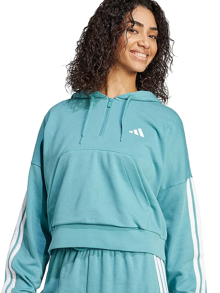 ADIDAS | Sudadera con capucha para mujer Half Zip 3S |