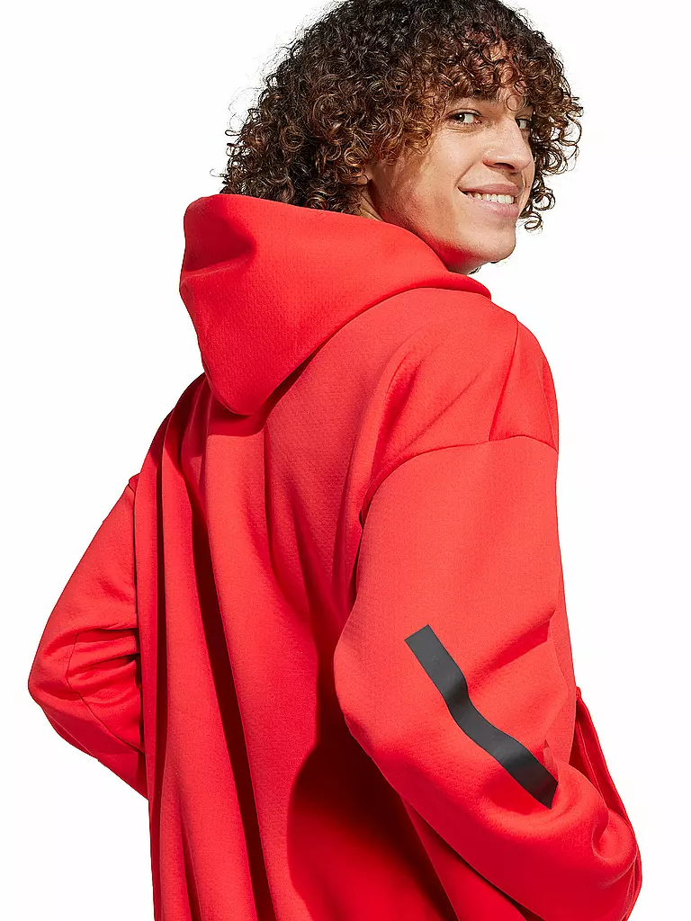 ADIDAS | Sudadera con capucha ZNE para hombre | Rojo