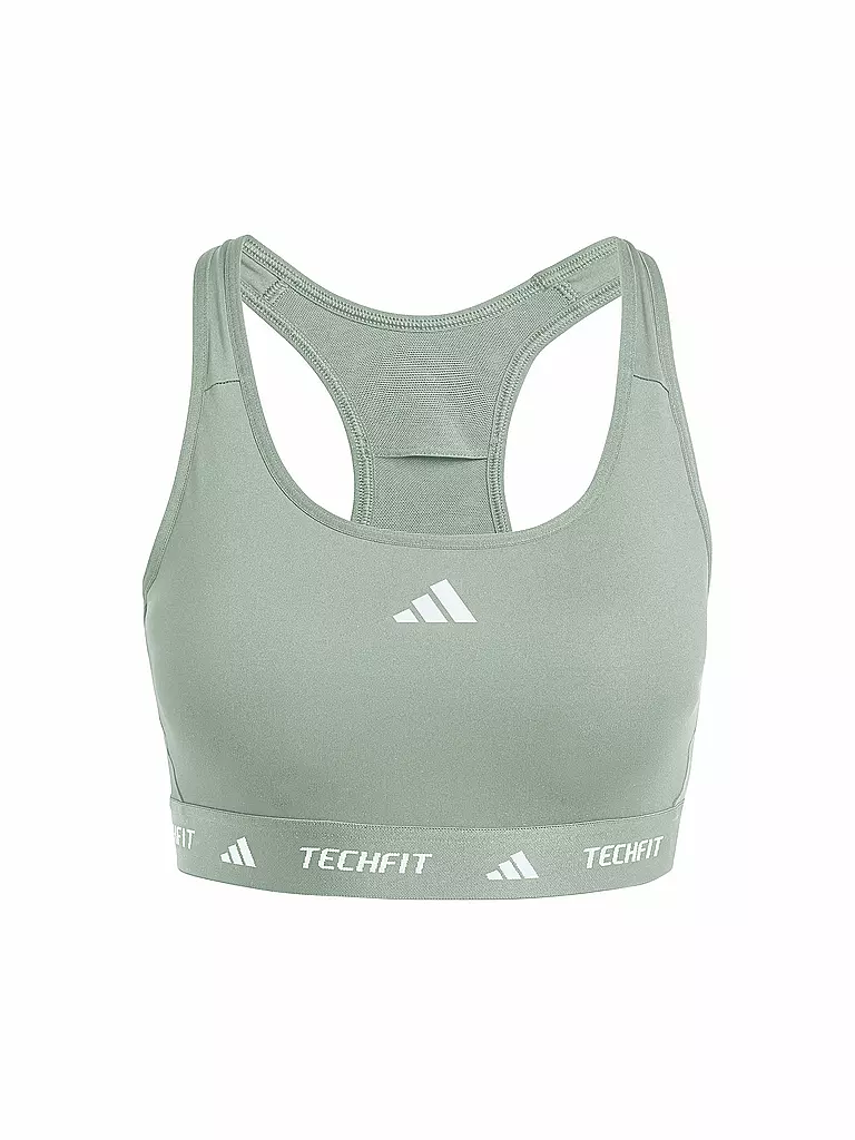 ADIDAS | Sujetador deportivo para mujer de sujeción media | Verde claro