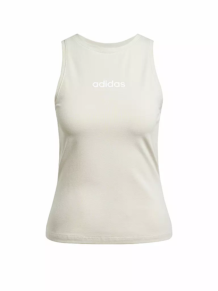 ADIDAS | Tank Lin SJ TK para mujer | Crema