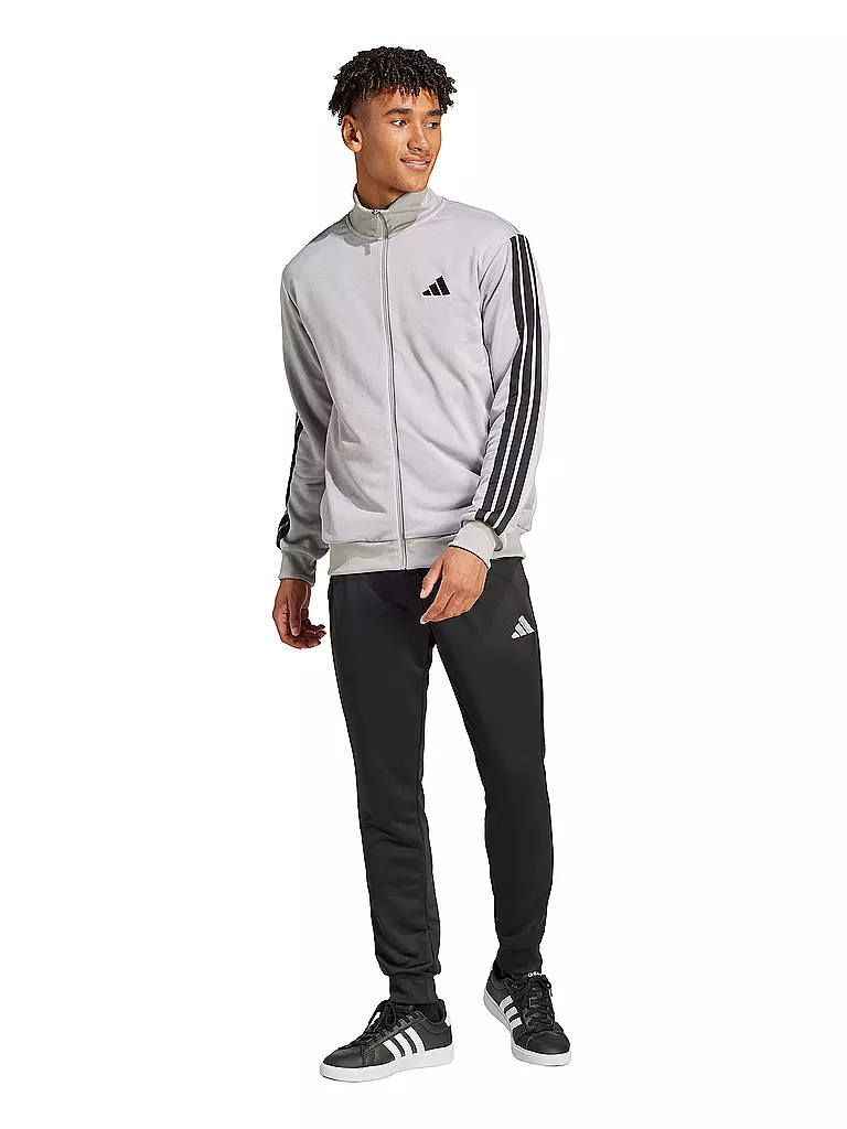 ADIDAS | Traje de entrenamiento para hombre 3S FT TT TS | Gris