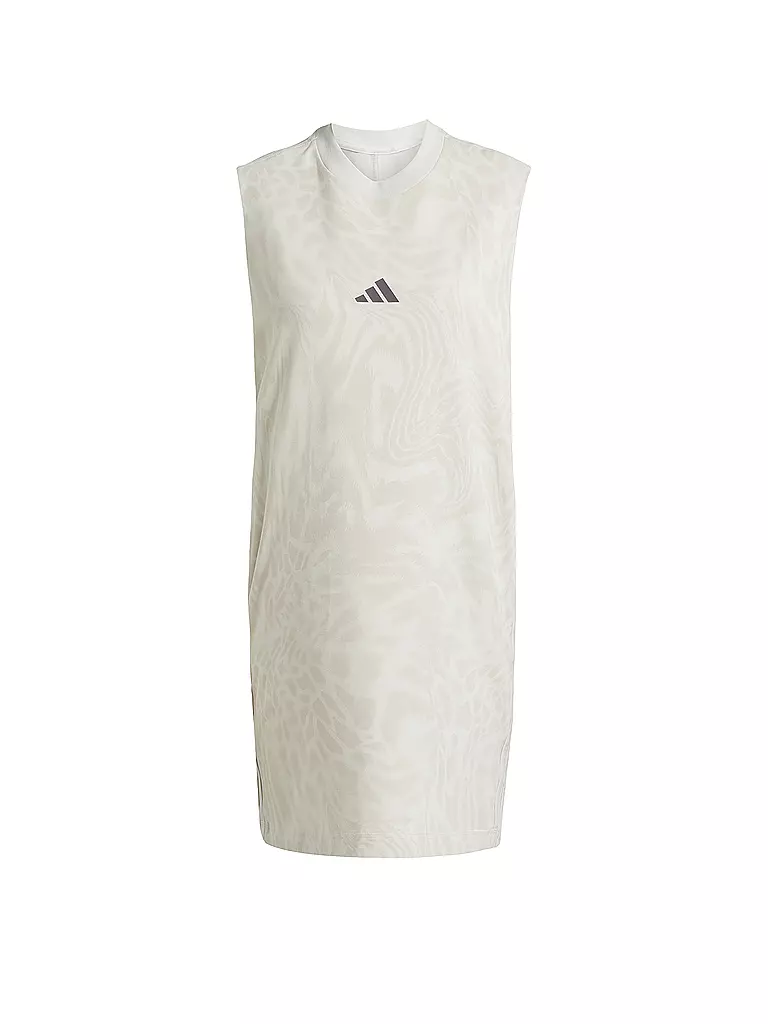 ADIDAS | Vestido de mujer Essentials con estampado de 3 rayas | Beige