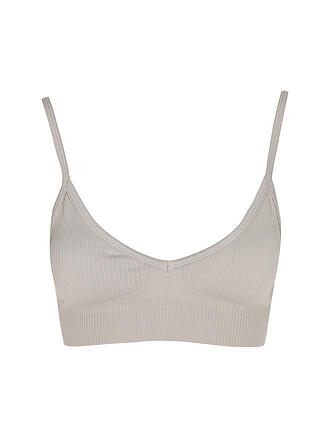 AIM'N | Sujetador deportivo para mujer Deep Cut Ribbed Seamless Low Support
