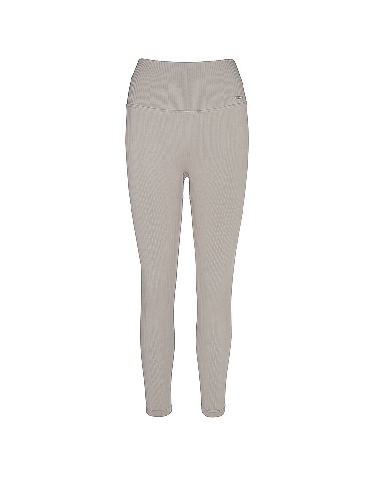 Tight sin costuras rasgados para mujer beige XS