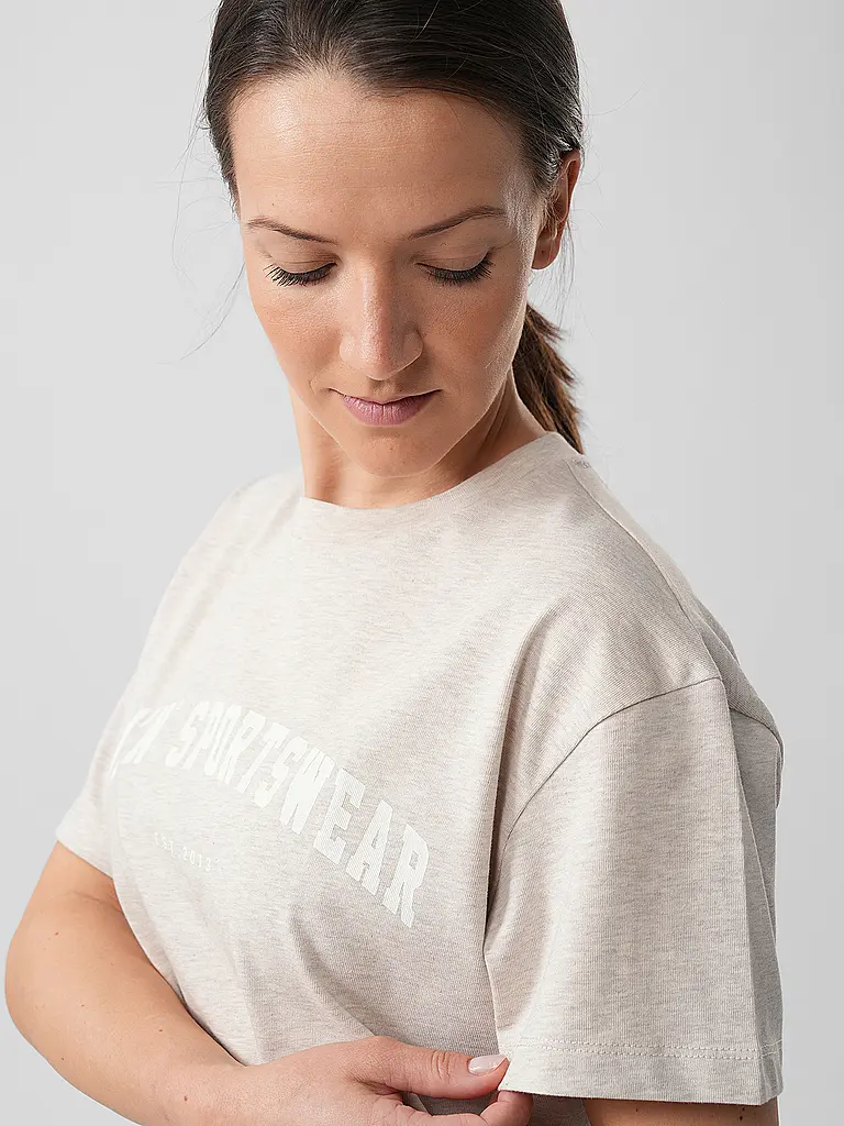 AIM'N | Camiseta Boxy Varsity para mujer | 