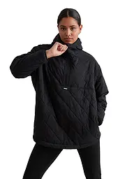 AIM'N | Chaqueta acolchada tipo anorak para mujer | Negro