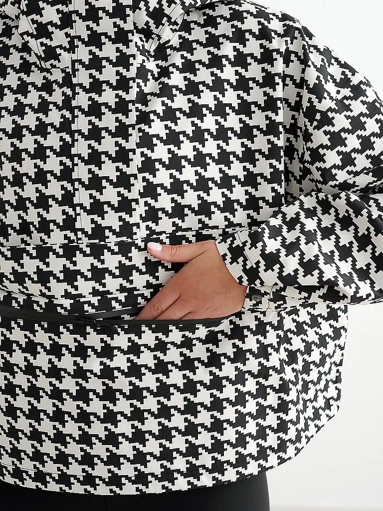 AIM'N | Chaqueta Cropped Impermeable para Mujer |