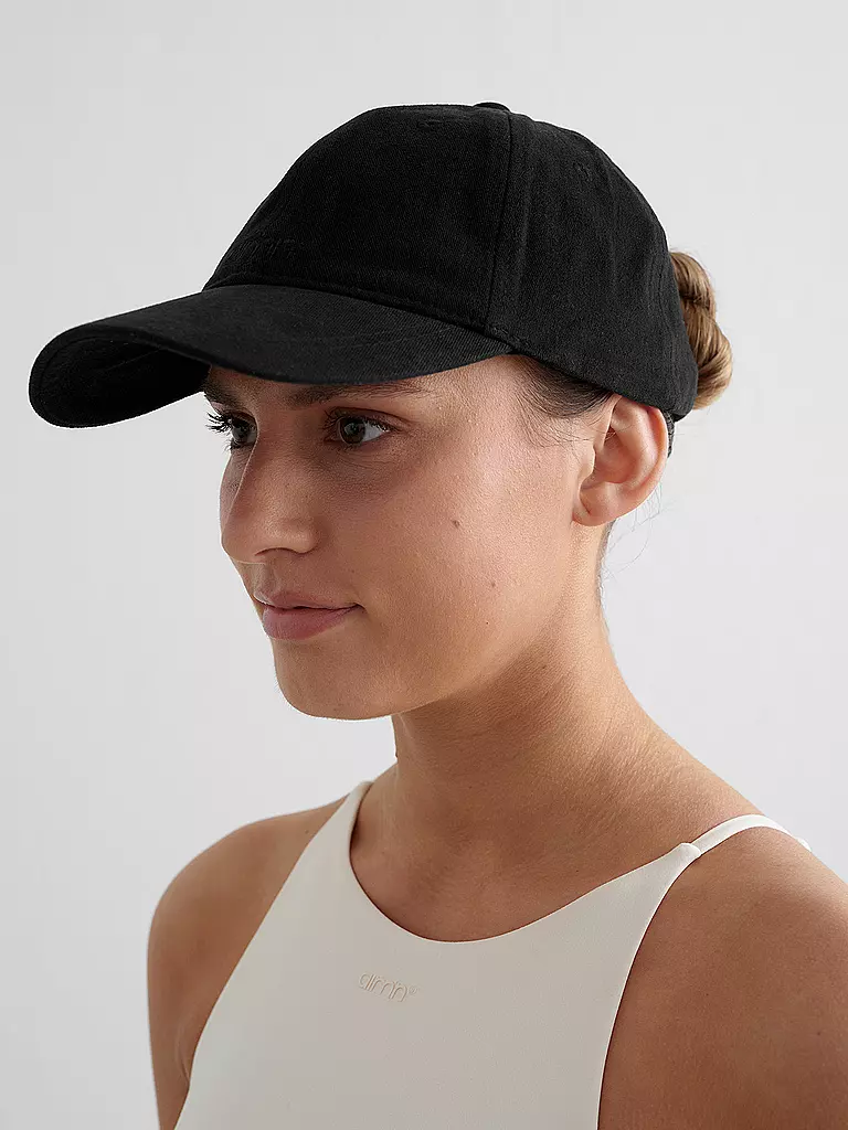 AIM'N | Gorra de mujer con logo pequeño | Negro